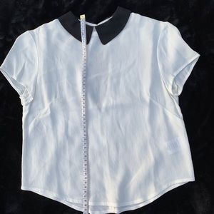 Aritzia Sunday Best Peter Pan collar blouse